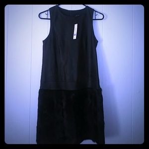 Drop waisted fully lined mini Theory dress